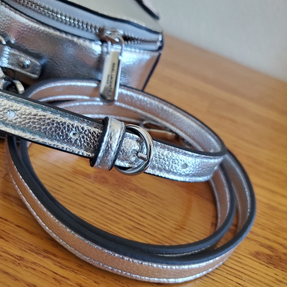 Karl Lagerfeld Silver Crossbody Bag - Picture 10 of 16